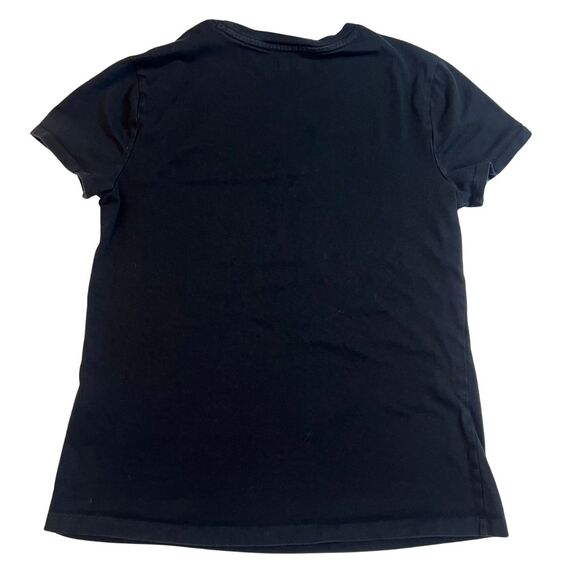 Harley Davidson T shirt Womens Medium Black Pink Skull Top Biker Grunge Shirt - Picture 8 of 11